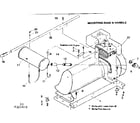 Craftsman 580321410 mounting base & handle diagram