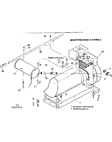 Mounting base & handle