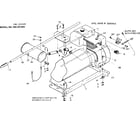 Craftsman 580321420 mounting base & handle diagram