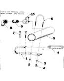 Handle and muffler assem.