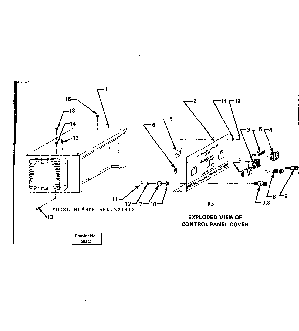 Control panel cover