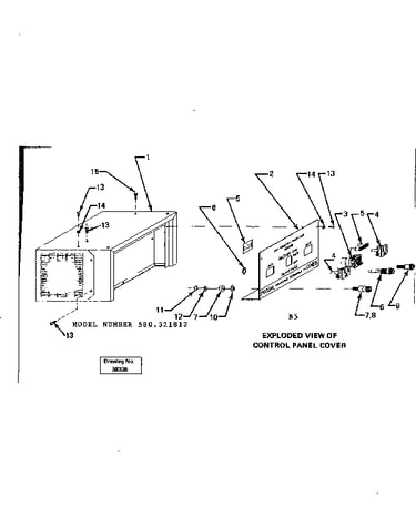 Control panel cover