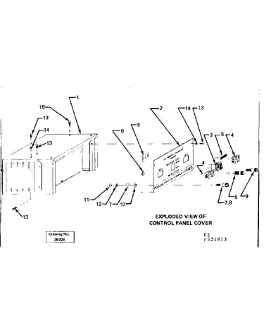 Control panel cover