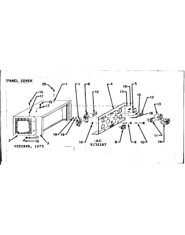 Control panel cover