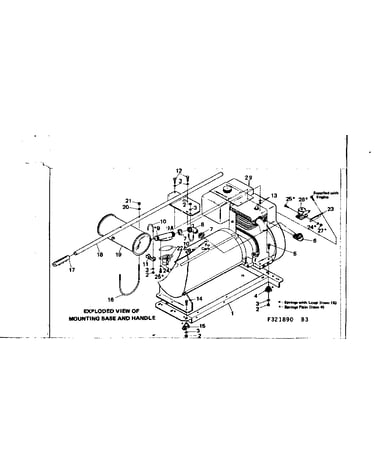 Mounting base & handle