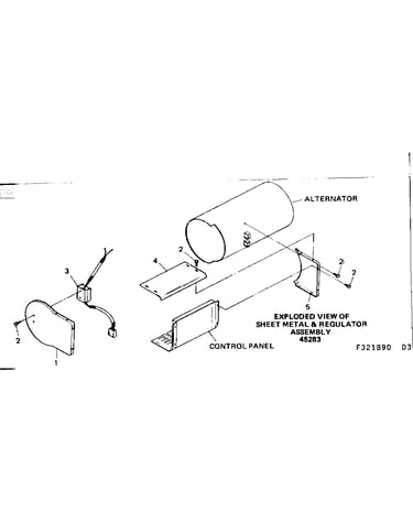 Sheet metal & regulator asm
