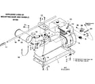 Craftsman 580321891 mounting base & handle diagram