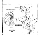 Craftsman 58032192 exhaust system diagram