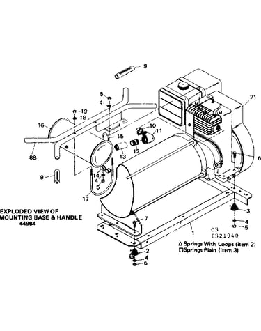 Mounting base & handle