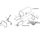Craftsman 580321940 sheet metal & regulator assembly diagram