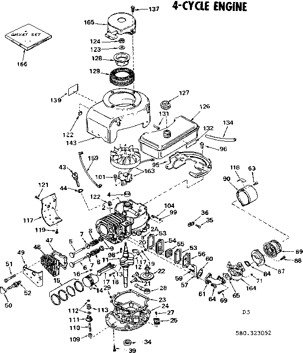 4-cycle engine