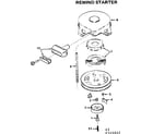 Craftsman 580323052 rewind starter diagram