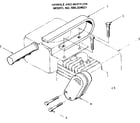 Craftsman 580324021 handle and muffler diagram