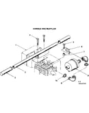 Handle and muffler