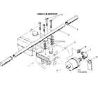 Craftsman 580324040 handle & muffler diagram