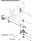 Engine mounting support