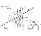 Craftsman 580324061 handle & muffler diagram