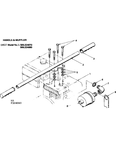 Handle & muffler