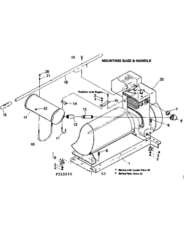 Mounting base & handle