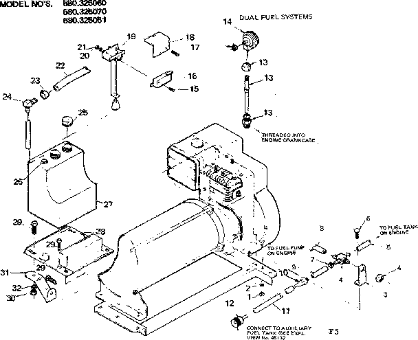 Dual fuel systems