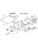 Exploded view of control panel