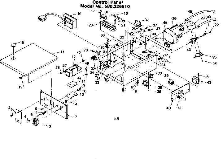 Control panel