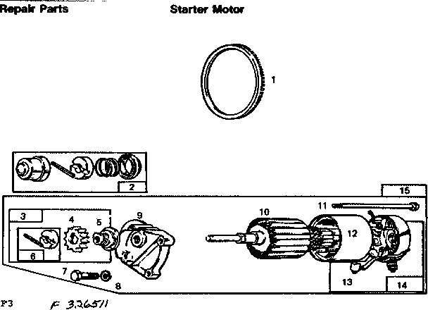 Starter motor