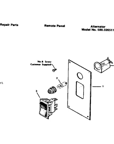 Remote panel
