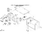 Craftsman 580327010 exploded view of control panel diagram
