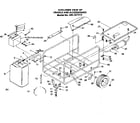 Craftsman 580327010 exploded view of cradle and accessories diagram