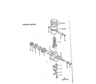 Craftsman 580327010 crank shaft and piston diagram
