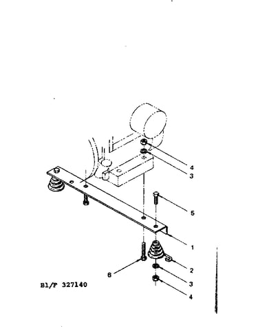Engine mounting support