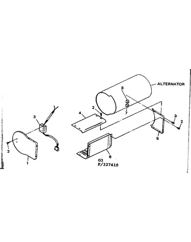Sheet metal & voltage regulator