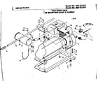 Craftsman 580327411 mounting base & handle diagram