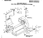 Craftsman 580327421 dual fuel supply & oil make-up systems diagram