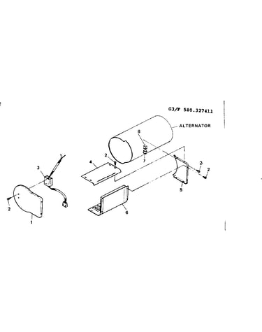 Sheet metal & voltage regulator