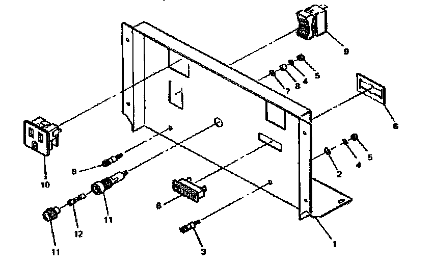 Commercial portable alternator/control panel