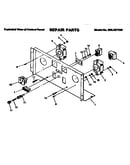 Commercial portable alternator/control panet