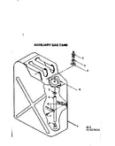 Commercial portable alternators/auxiliary gas tank