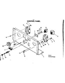 Commercial portable alternators/control panel
