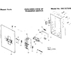 Craftsman 580327840 60 ampere manual transfer switch/exploded view of transfer s diagram