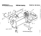 Craftsman 580327910 mounting base and handle diagram