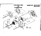Craftsman 580327920 alternator diagram