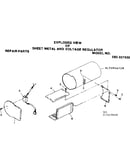 Sheet metal and voltage regulator