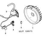 Craftsman 580328171 ignition coil diagram