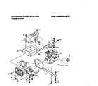 Craftsman 580328172 complete engine and brackets diagram