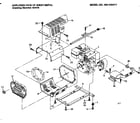 Craftsman 580328211 complete engine and brackets diagram
