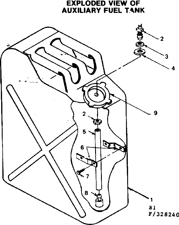 Auxiliary fuel tank