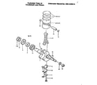 Craftsman 580328910 crankshaft and piston diagram