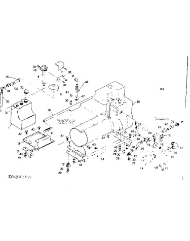 Mounting base muffler and handle